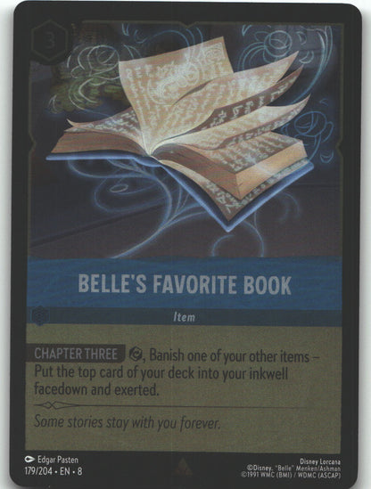 Belle's Favorite Book