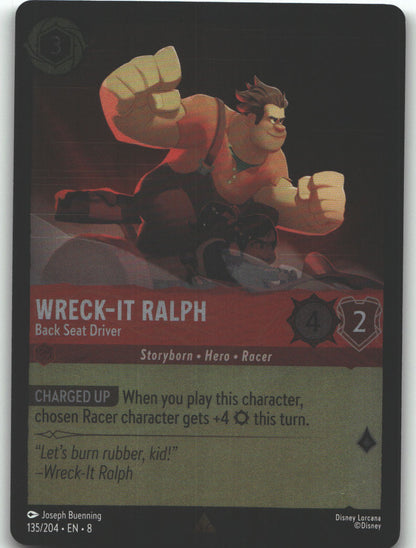 Wreck-It Ralph - Back Seat Driver