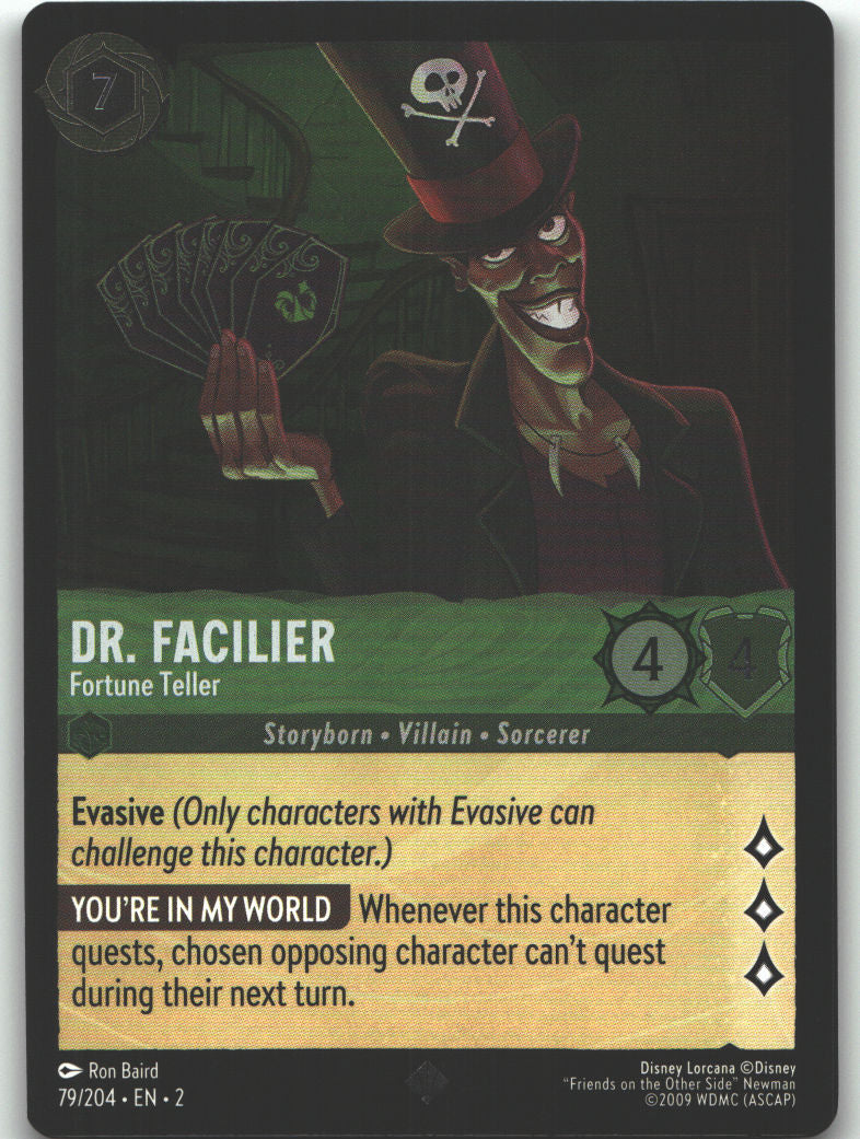 Dr. Facilier - Fortune Teller