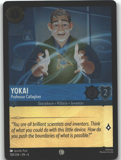 Yokai - Professor Callaghan