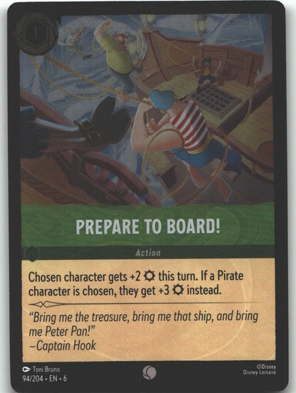 Prepare to Board!