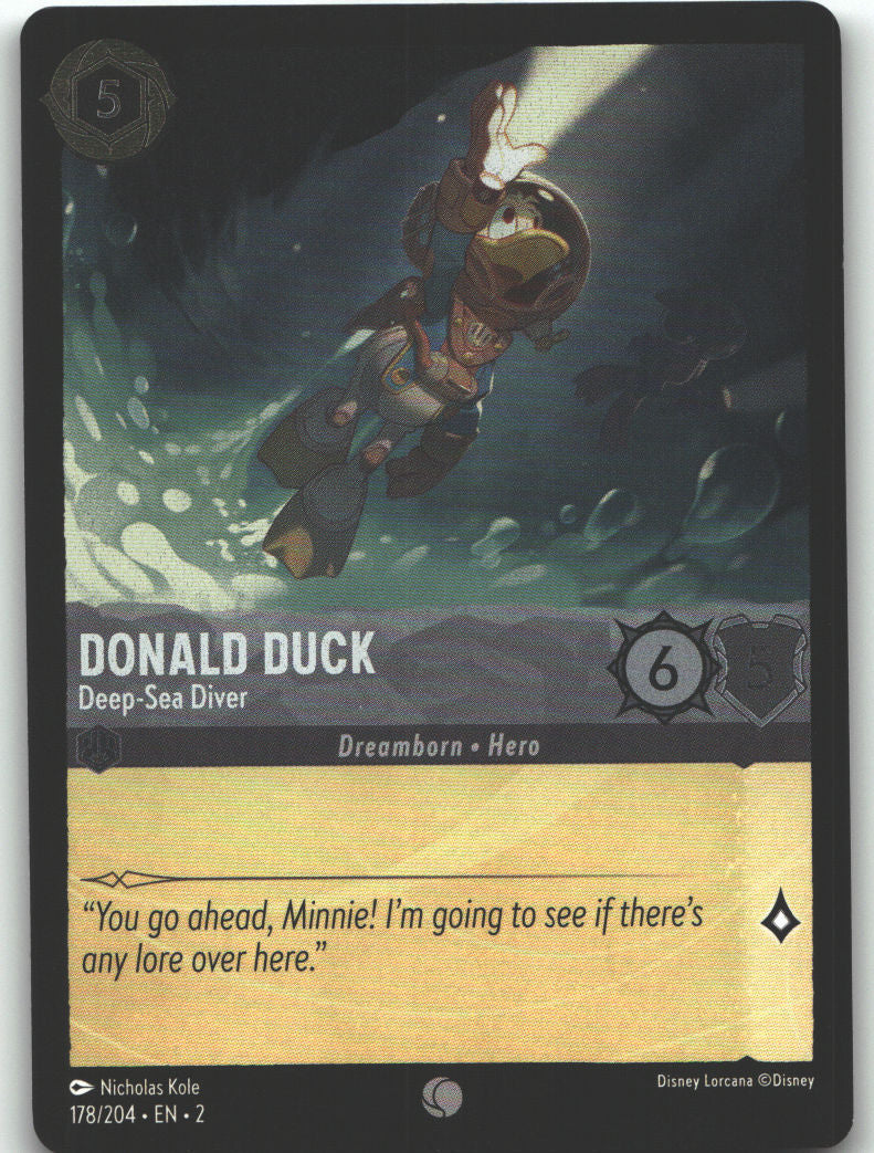Donald Duck - Deep-Sea Diver