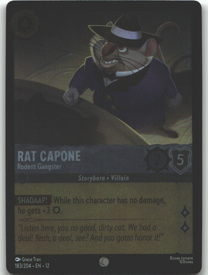 Rat Capone - Rodent Gangster