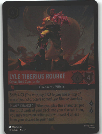 Lyle Tiberius Rourke - Crystallized Commander