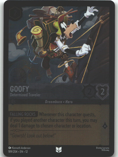 Goofy - Determined Traveler