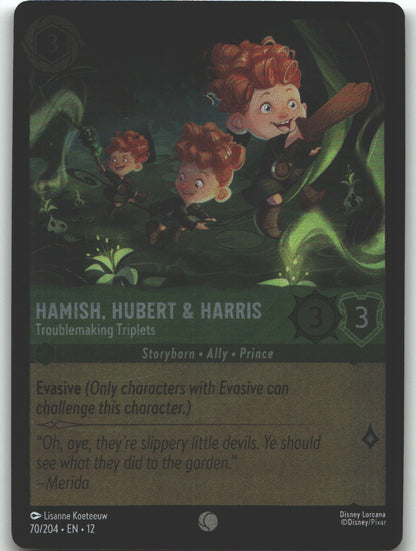 Hamish, Hubert & Harris - Troublemaking Triplets