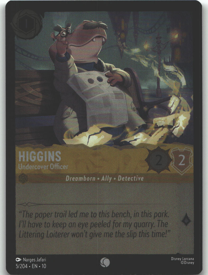 Higgins - Undercover Officer