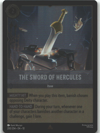The Sword of Hercules