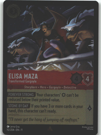 Elisa Maza - Transformed Gargoyle