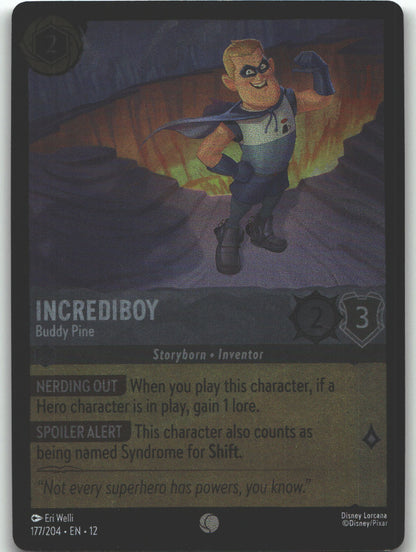 Incrediboy - Buddy Pine