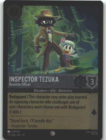 Inspector Tezuka - Resolute Officer