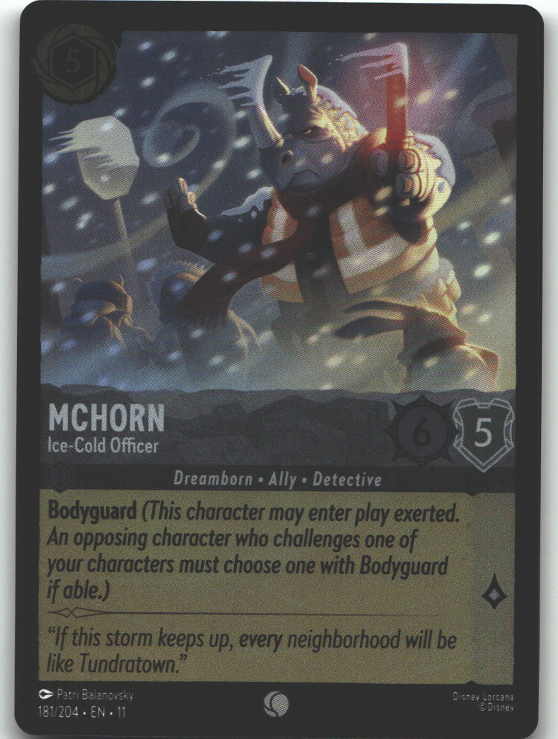 McHorn - Ice-Cold Officer