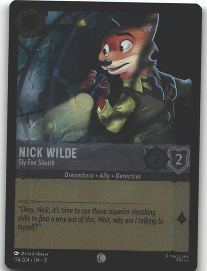 Nick Wilde - Sly Fox Sleuth