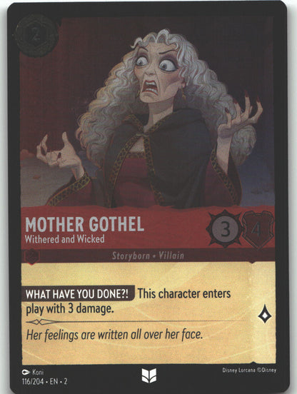 Mother Gothel - Withered and Wicked