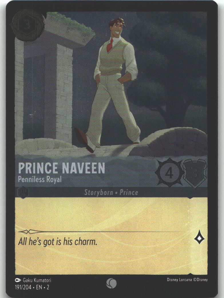 Prince Naveen - Penniless Royal