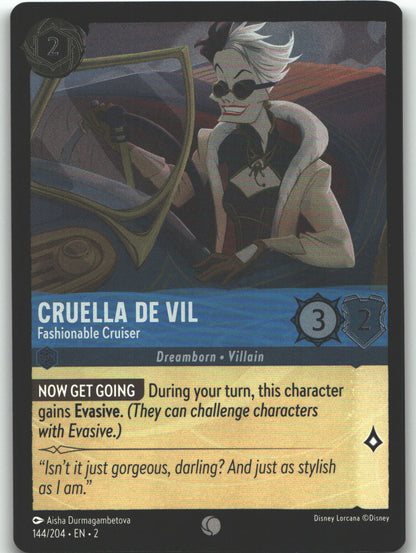 Cruella De Vil - Fashionable Cruiser