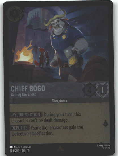 Chief Bogo - Calling the Shots