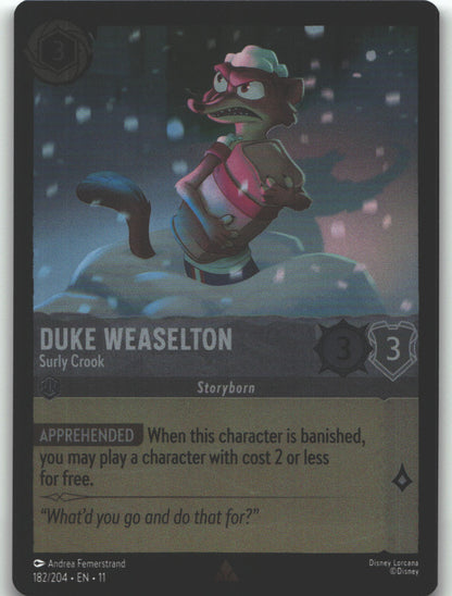 Duke Weaselton - Surly Crook