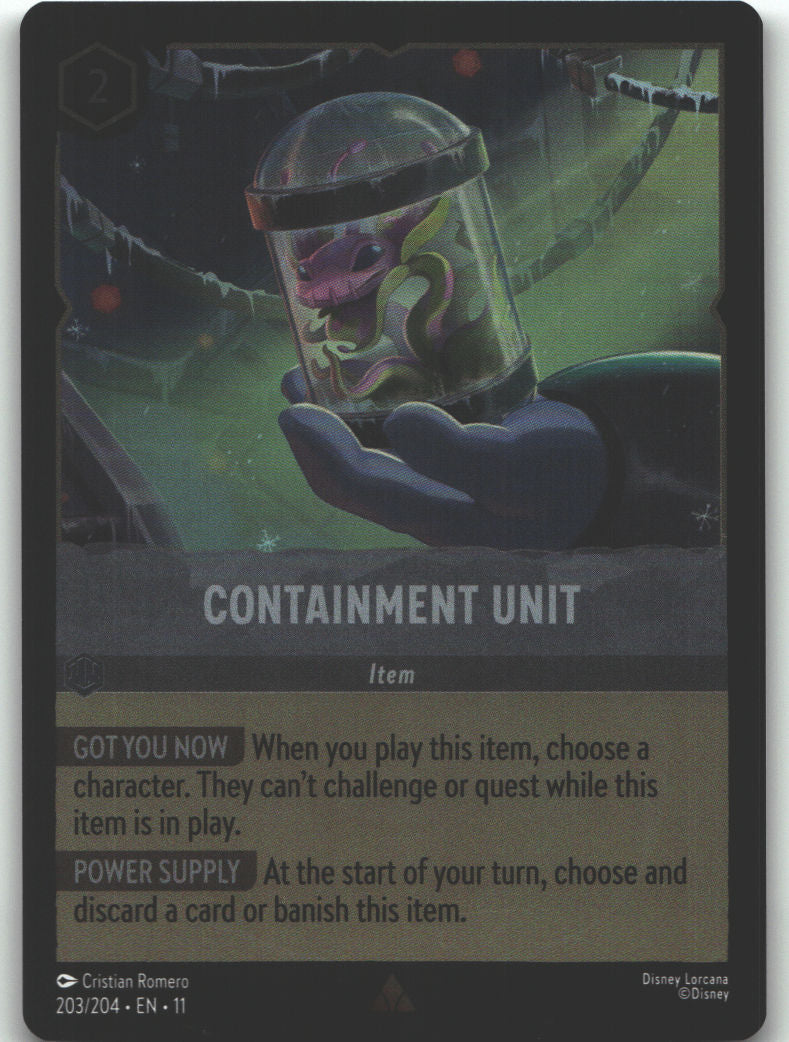 Containment Unit