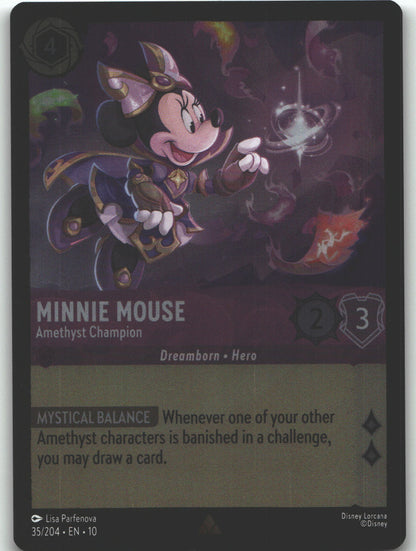 Minnie Mouse - Amethyst Champion