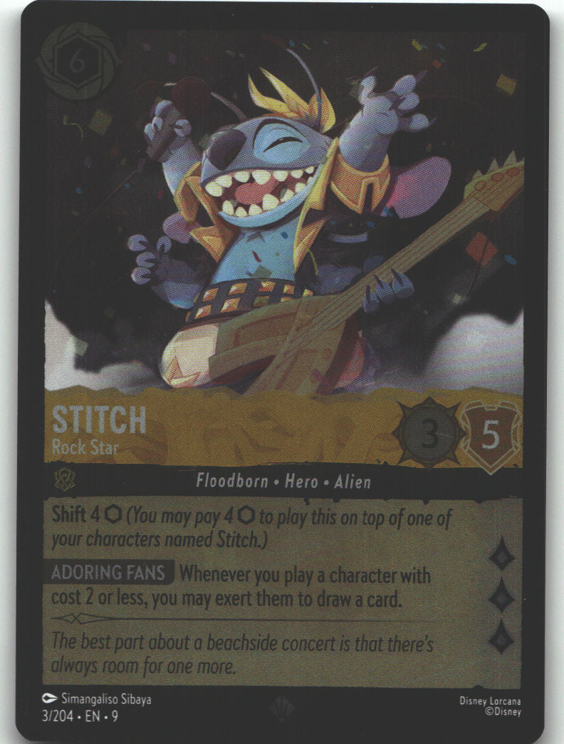 Stitch - Rock Star