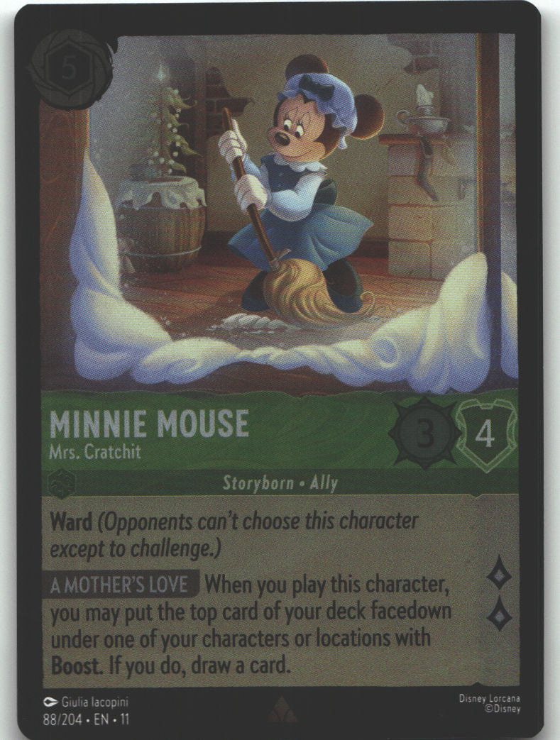 Minnie Mouse - Mrs. Cratchit