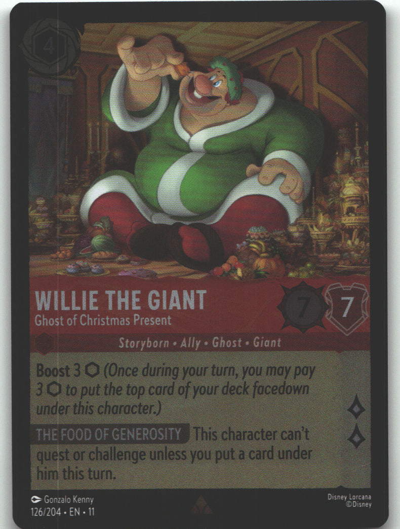 Willie the Giant - Ghost of Christmas Present
