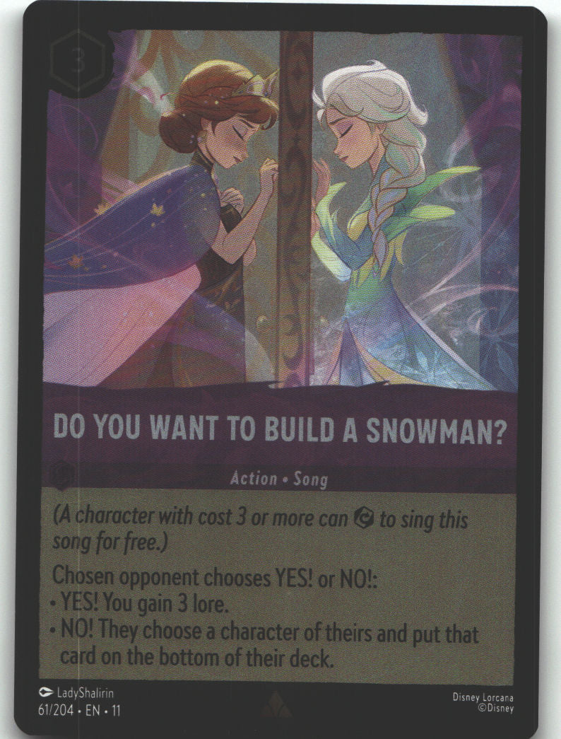 Do You Want To Build A Snowman?