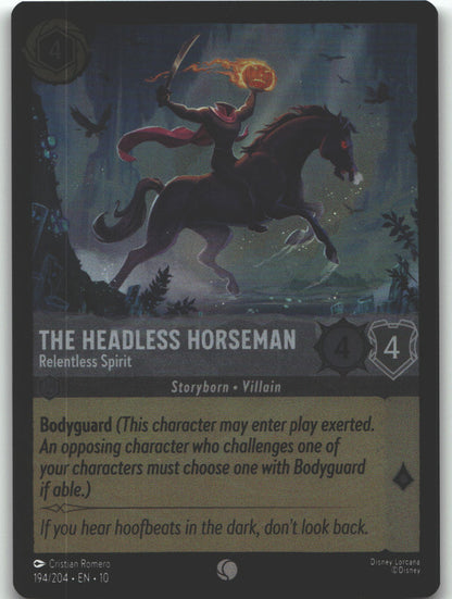The Headless Horseman - Relentless Spirit