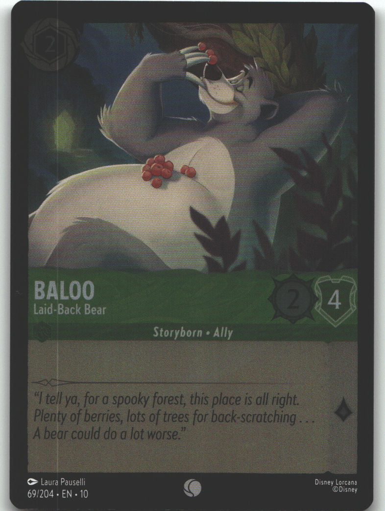 Baloo - Laid-Back Bear