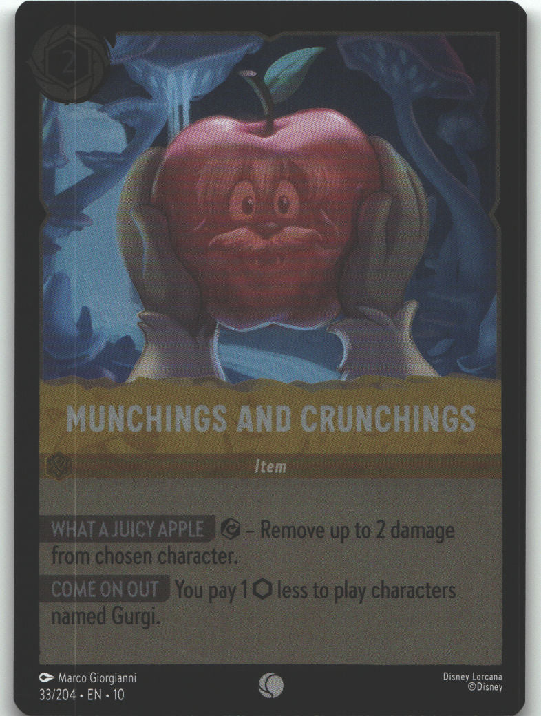 Munchings and Crunchings