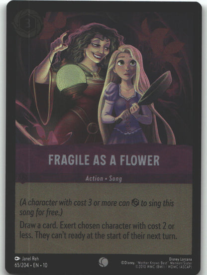 Fragile as a Flower