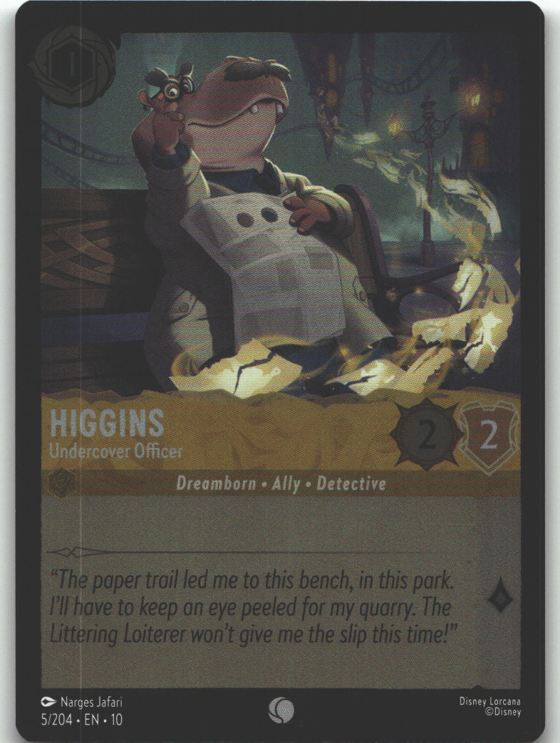 Higgins - Undercover Officer