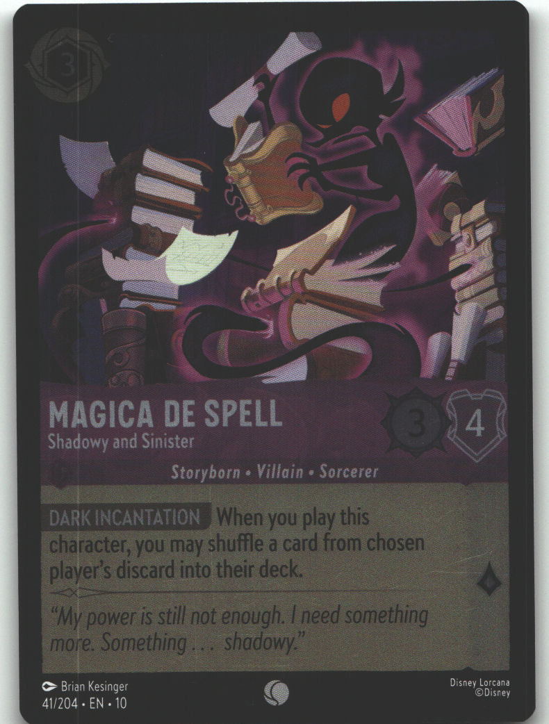 Magica De Spell - Shadowy and Sinister