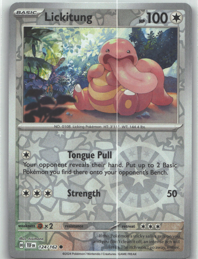Lickitung - 124/162