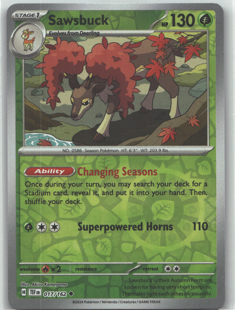 Sawsbuck - 017/162