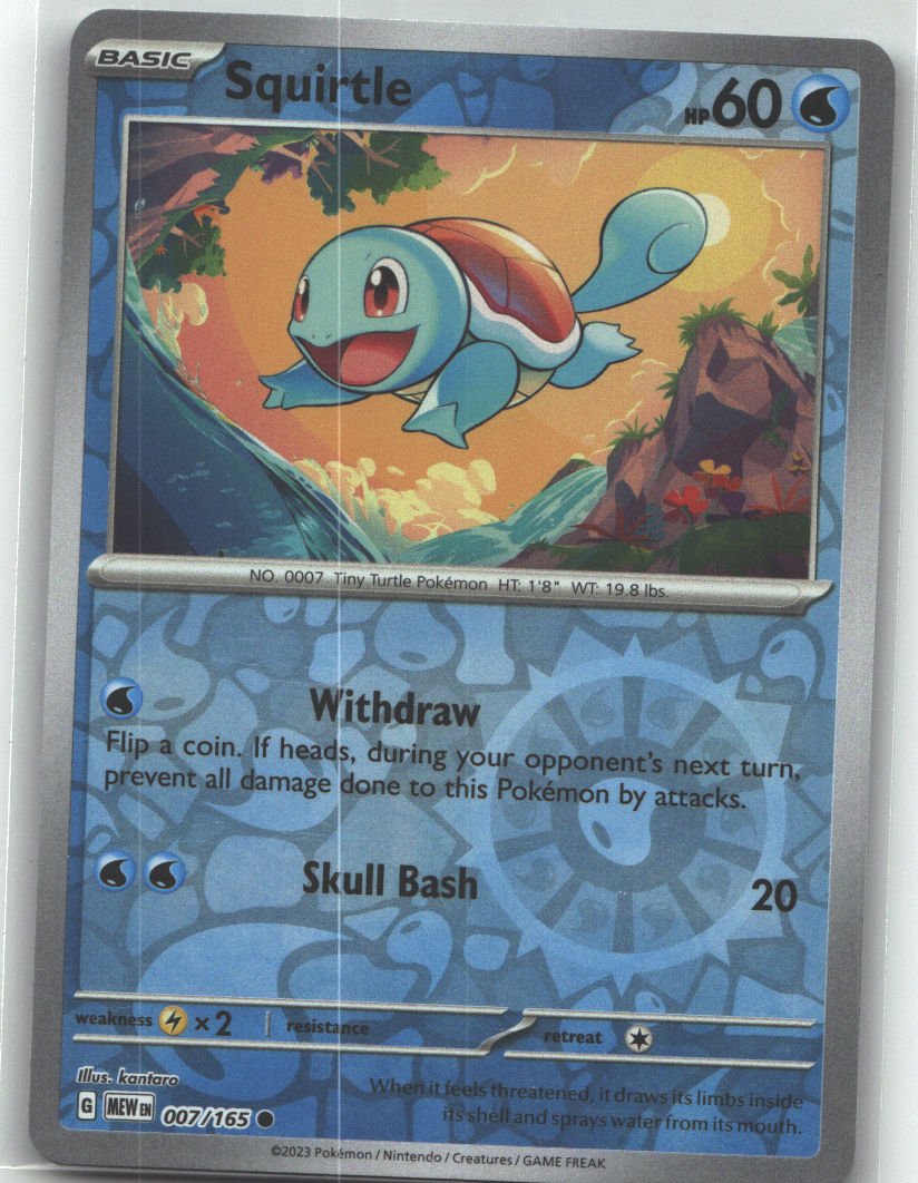 Squirtle - 007/165