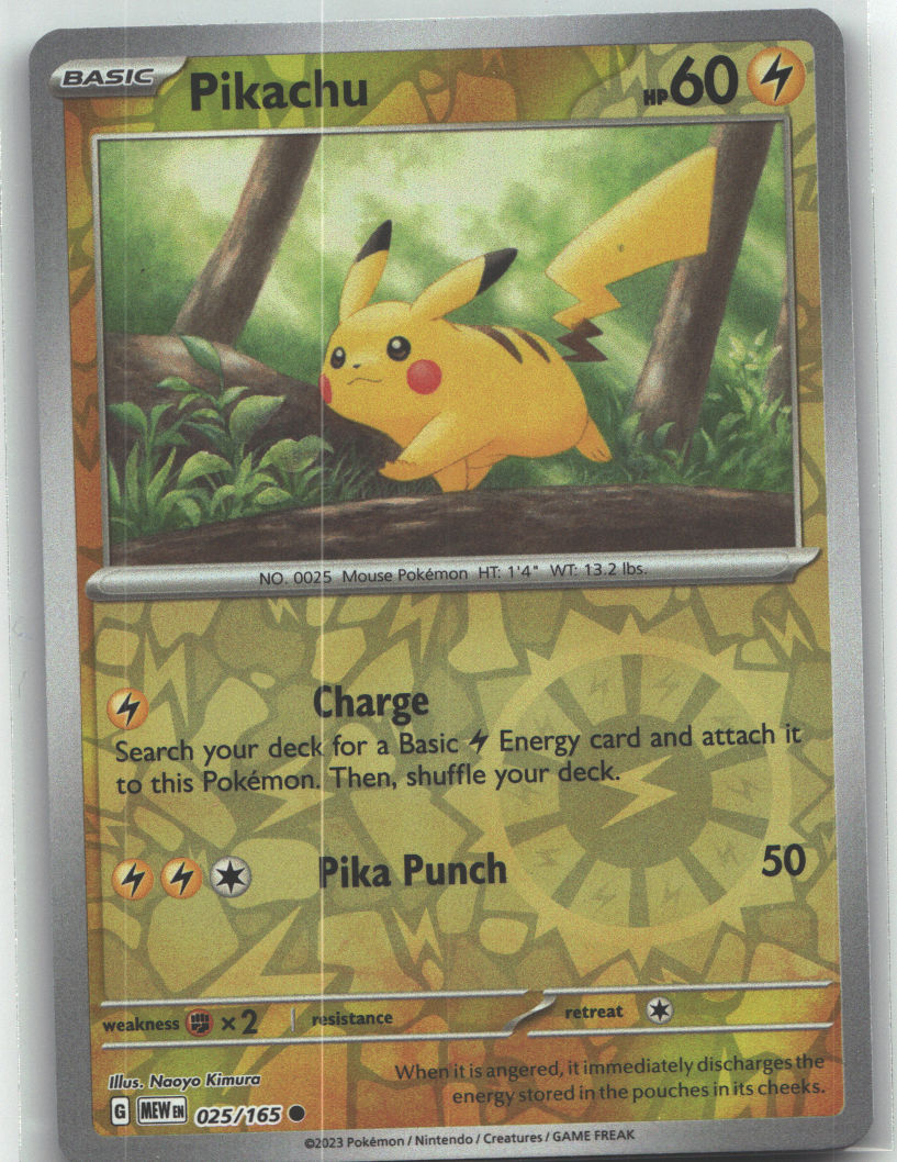 Pikachu - 025/165