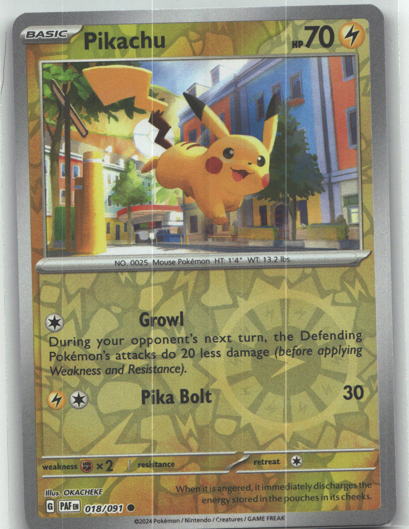 Pikachu - 018/091