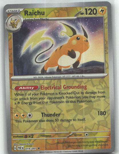 Raichu - 019/091