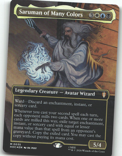 Saruman of Many Colors (Borderless)