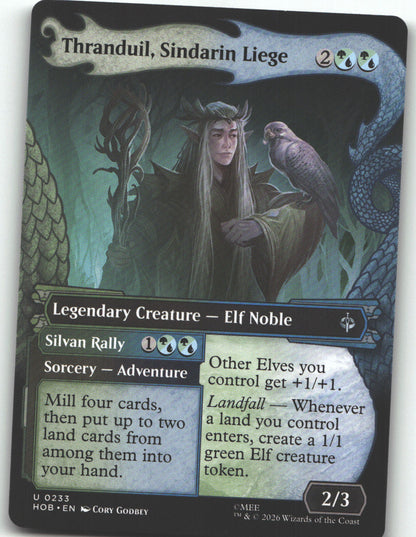 Thranduil, Sindarin Liege (Showcase)