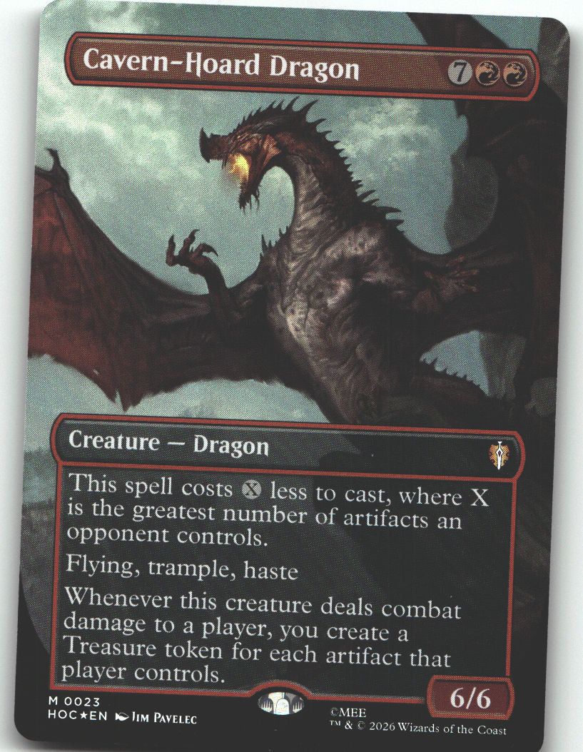 Cavern-Hoard Dragon (Borderless)