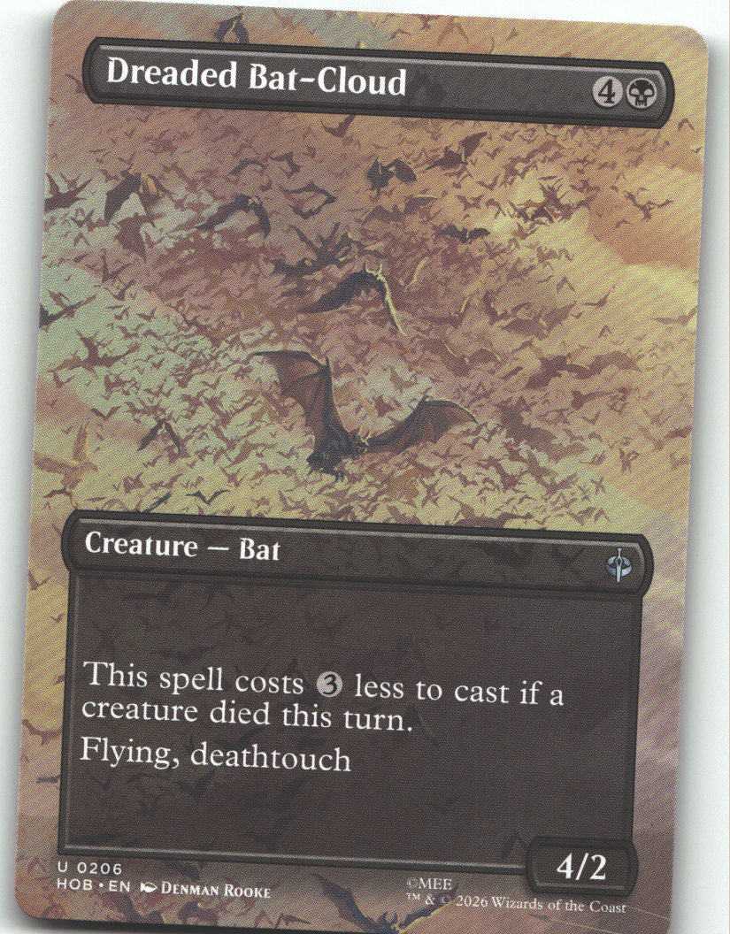 Dreaded Bat-Cloud (Borderless)