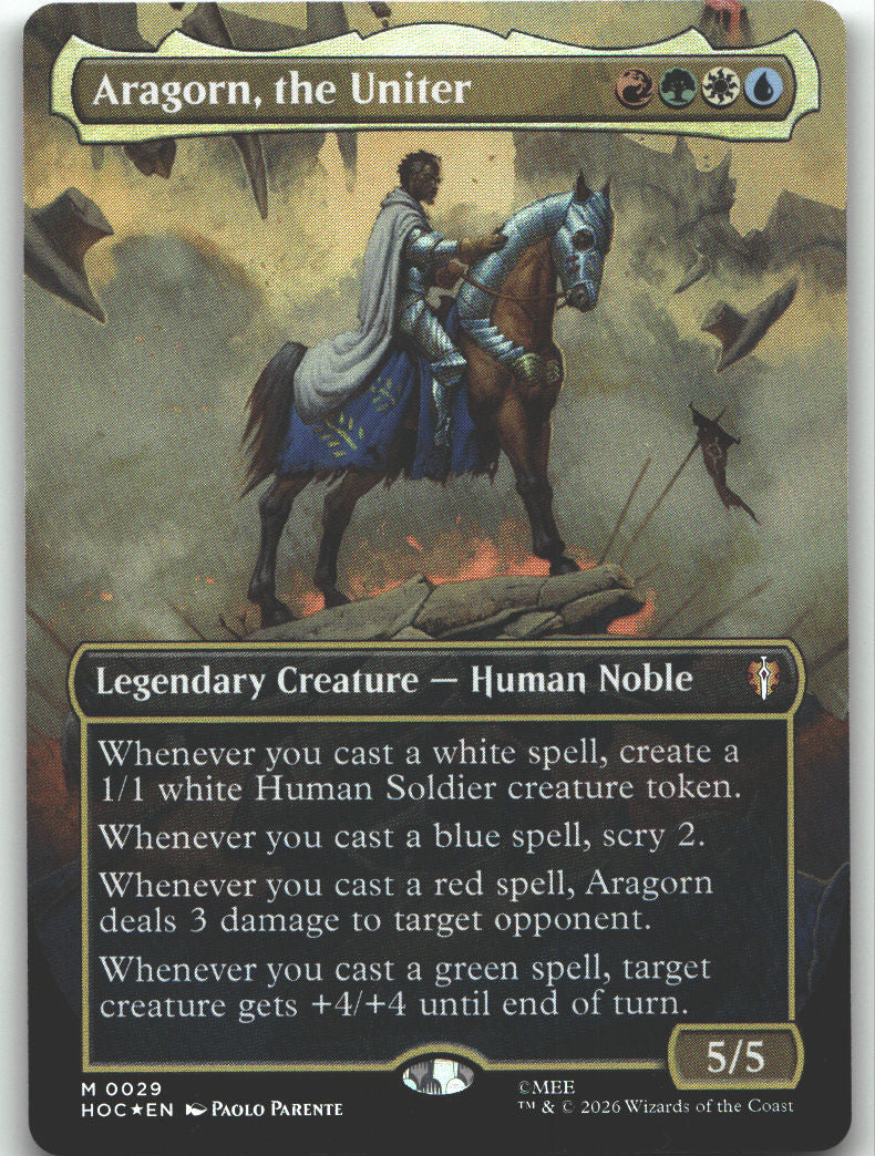 Aragorn, the Uniter (Borderless)