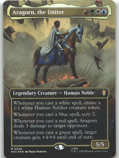 Aragorn, the Uniter (Borderless)