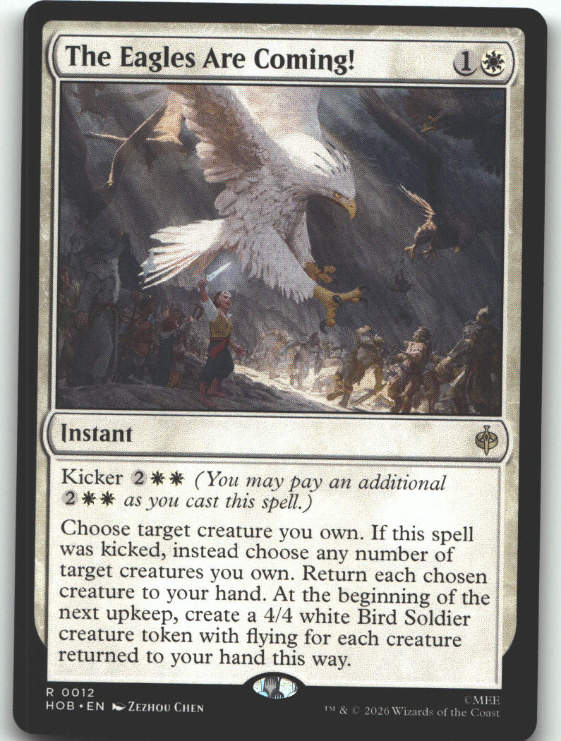 The Eagles Are Coming!
