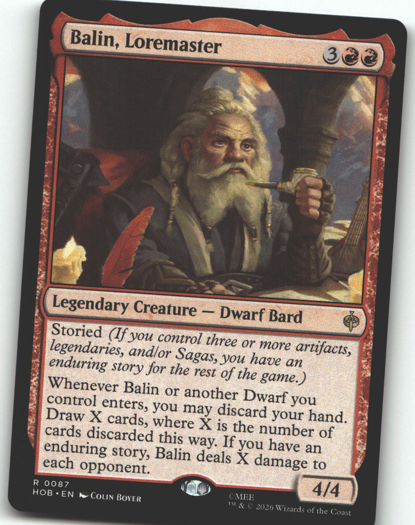 Balin, Loremaster