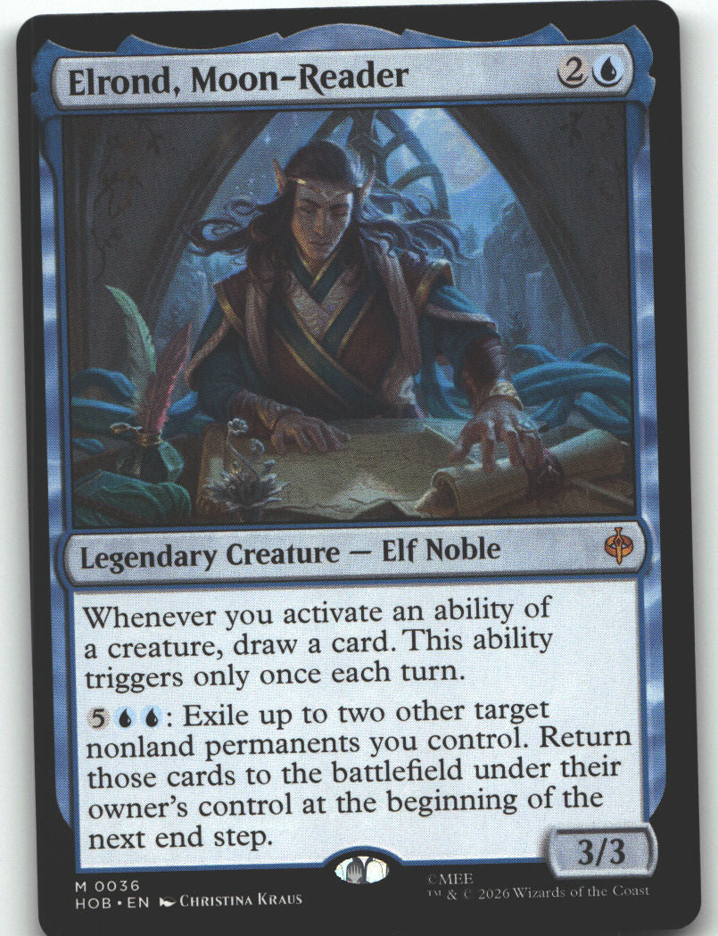 Elrond, Moon-Reader