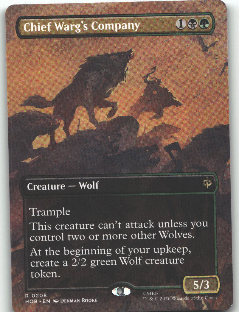 Chief Warg's Company (Borderless)